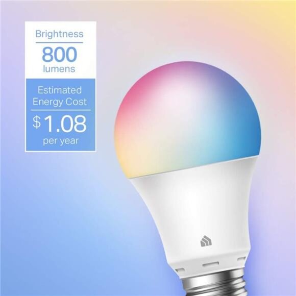 Kasa Smart Light Bulbs, Full Color Changing Dimmable Smart WiFi Bulbs - Picture 3 of 7